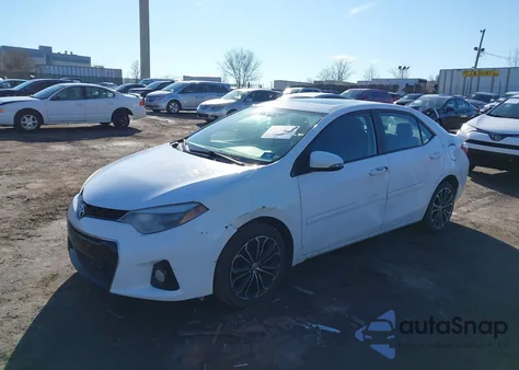 2015 Toyota Corolla S Premium z USA, uszkodzony, nr VIN 2T1BURHE1FC292922